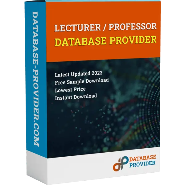 Lecturer / Professor Database