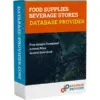 Food Supplies Beverage Stores Database