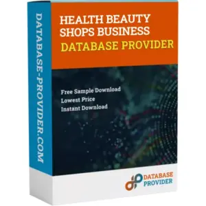 Health Beauty Shops Business Database